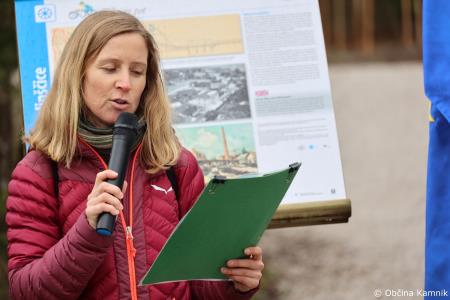 Z zasaditvijo dreves smo uradno odprli kolesarsko povezavo Kamnik–Godič (21)